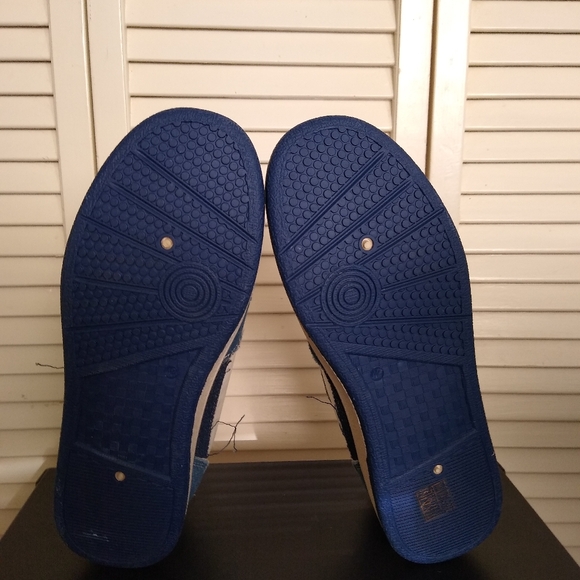 PACOGIL Denim White Star Sneakers – Size 42 EU – Streetwear Casual Shoes - Picture 8 of 14